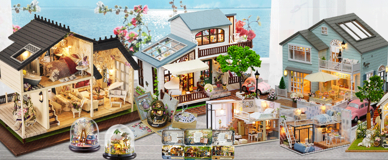 Cuteroom dollhouse kits hotsell