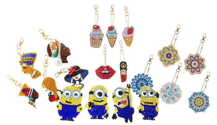 **NEW ARRIVALS** Key Chain Diamond Painting kits