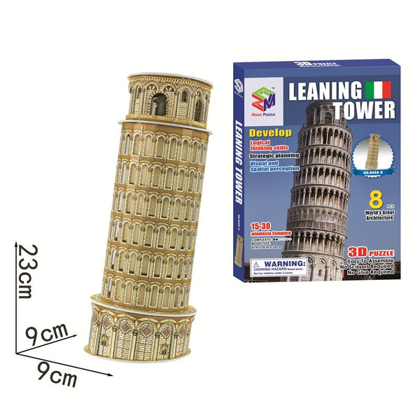 3D Puzzle - Leaning Tower