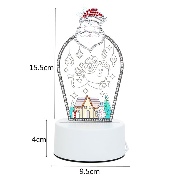 Diamond Painting Christmas Light - Santa