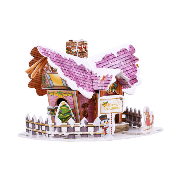 3D Puzzle - Christmas House 2