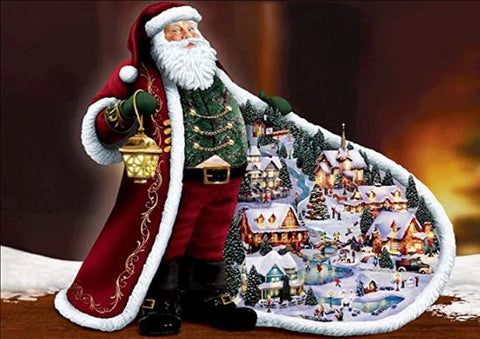 Diamond Painting - Santa Claus - Round Bead Only