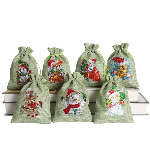 Diamond Painting Christmas Lolly Bags