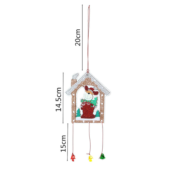 Diamond Painting Hanging Christmas Ornament - Reindeer
