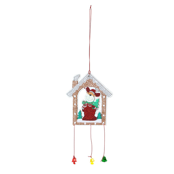 Diamond Painting Hanging Christmas Ornament - Reindeer