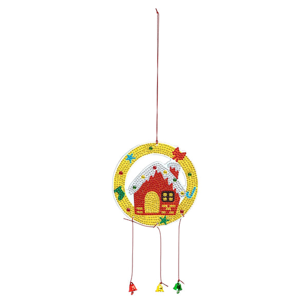Diamond Painting Hanging Christmas Ornament - House