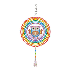 Diamond Painting Suncatcher Large - Owl