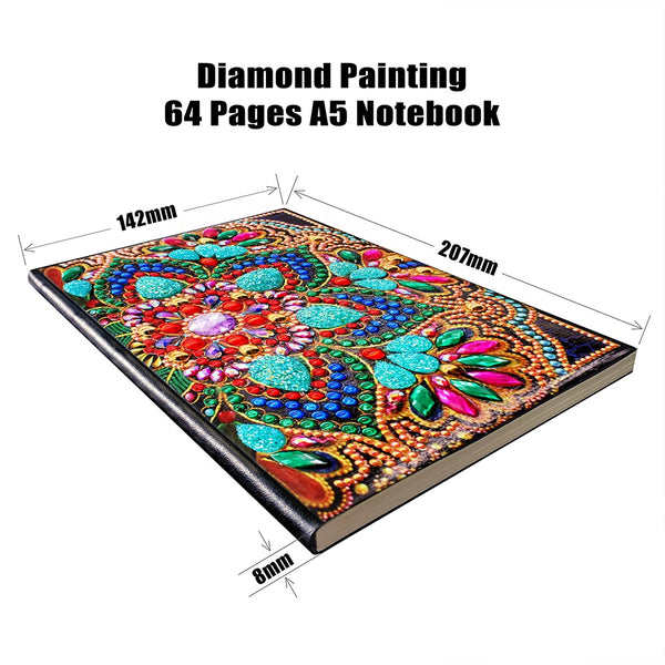Diamond Painting Notebooks - Flower Pattern