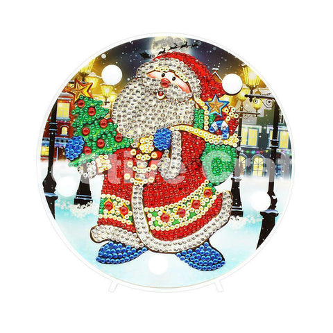 Diamond Painting LED Light - Santa