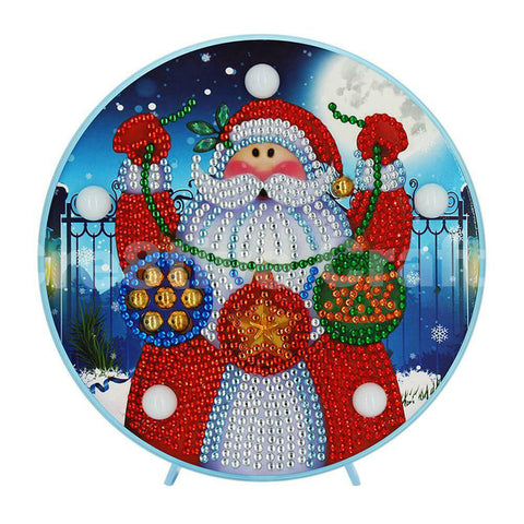 Diamond Painting LED Light - Santa