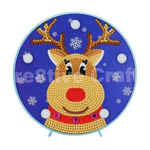 Diamond Painting LED Light - Reindeer