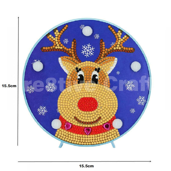 Diamond Painting LED Light - Reindeer