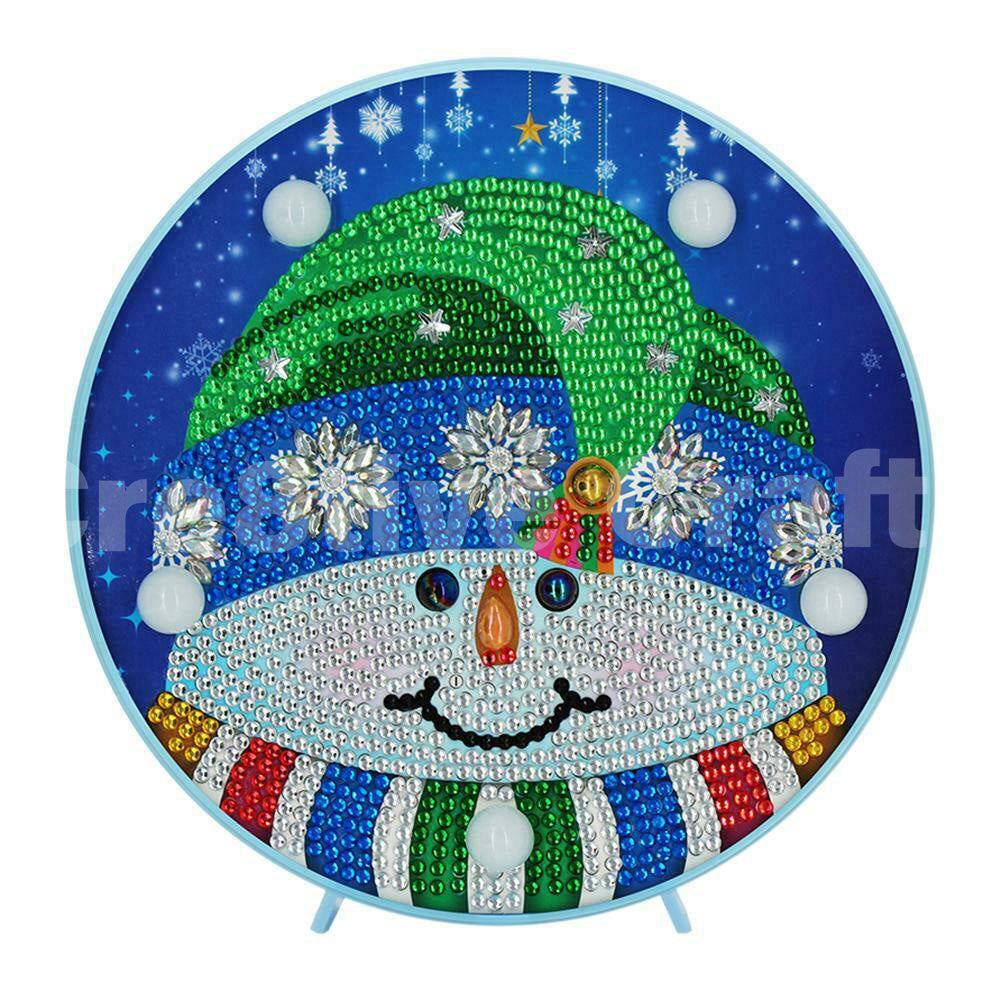 Diamond Painting LED Light - Snowman