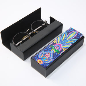 Diamond Painting Glasses Case - Flower