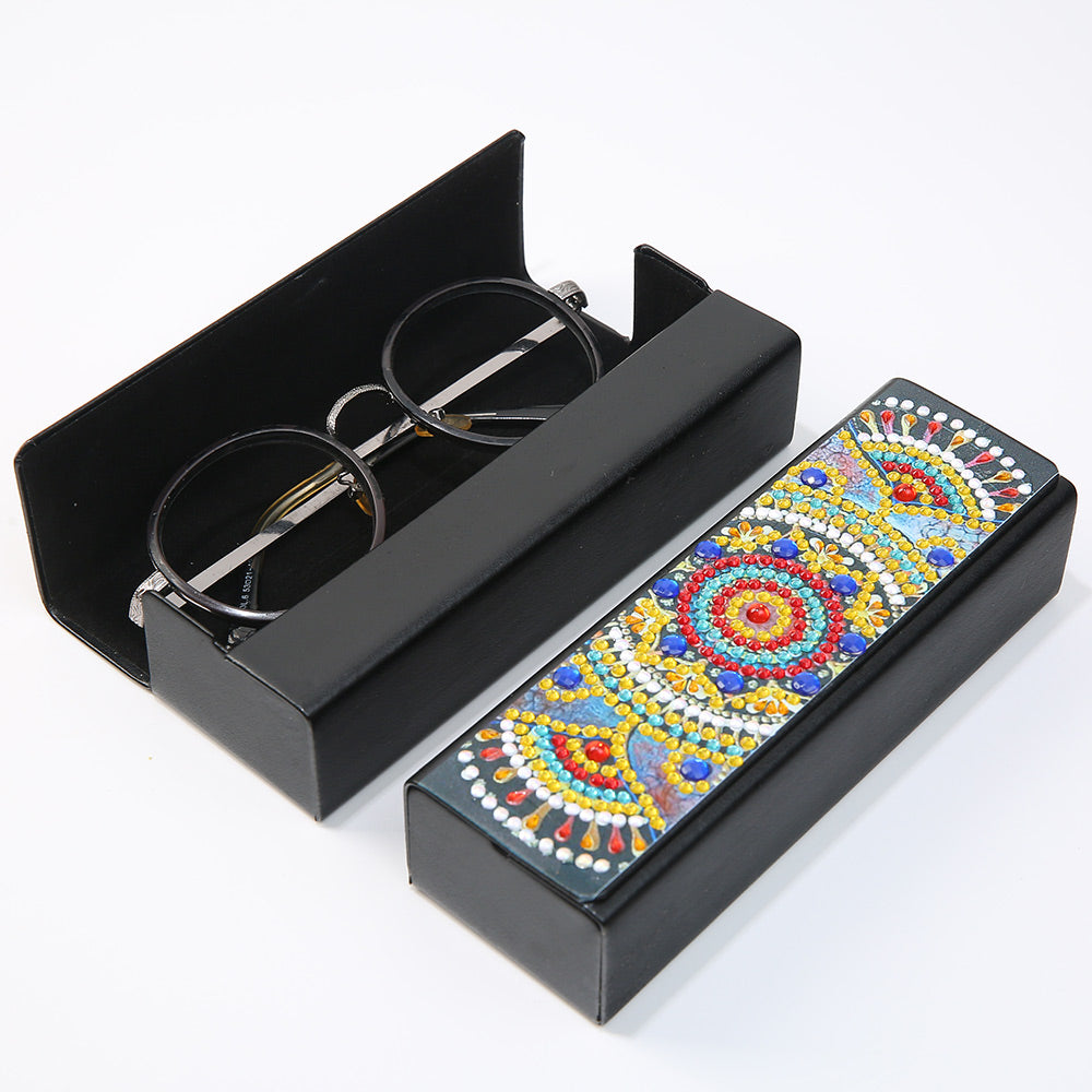 Diamond Painting Glasses Case - Mandala