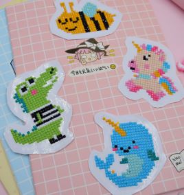 Stickers - 4 Cartoon Creatures