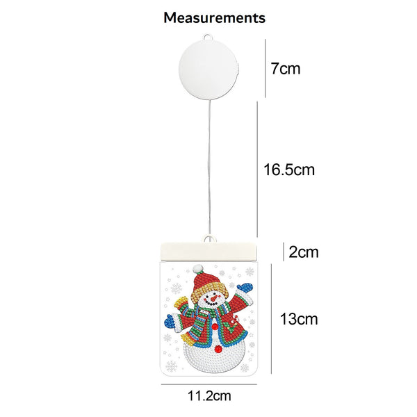 Diamond Painting Hanging Christmas Light - Stocking