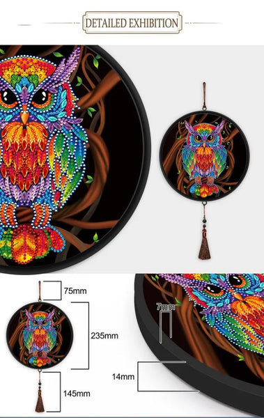 Diamond Painting Tassel Painting - Owl