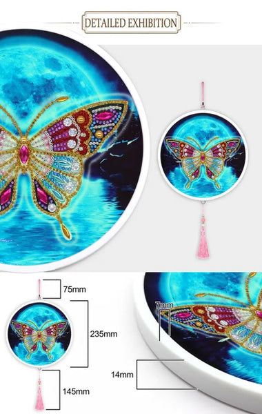 Diamond Painting Tassel Painting - Butterfly