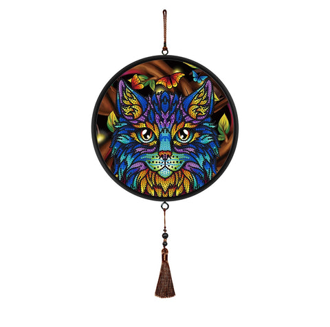 Diamond Painting Tassel Painting - Cat