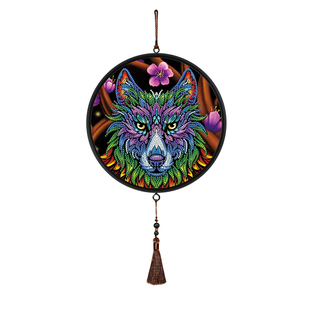 Diamond Painting Tassel Painting - Wolf Face