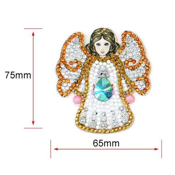 Diamond Painting Keychains - Angels  5 Pack