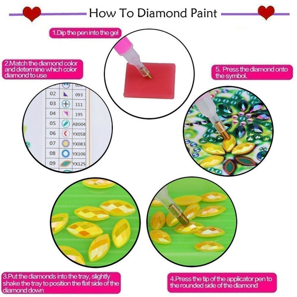 Diamond Painting Bookmark Kits - 1 Pack Tiger