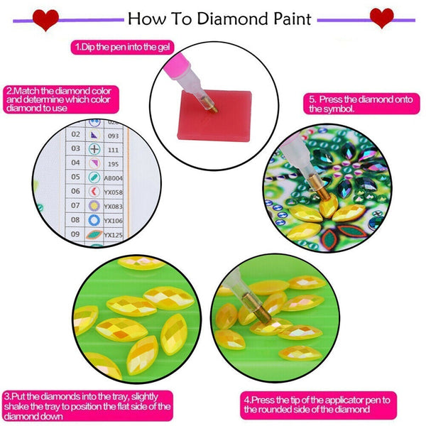 Diamond Painting Bookmark Kits - 2 Pack Phoenix