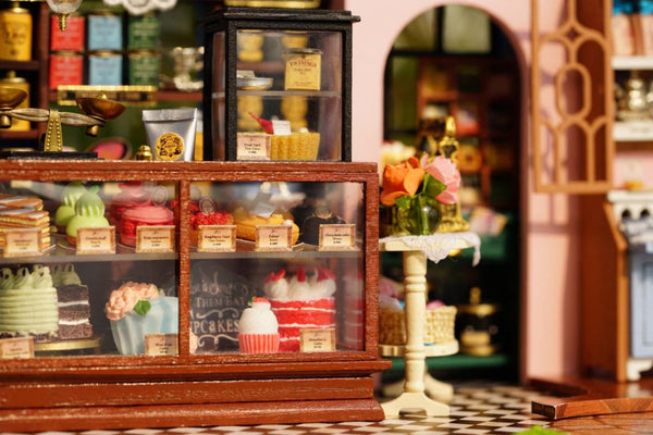 Rose Garden Tea House Miniature D.I.Y Kit