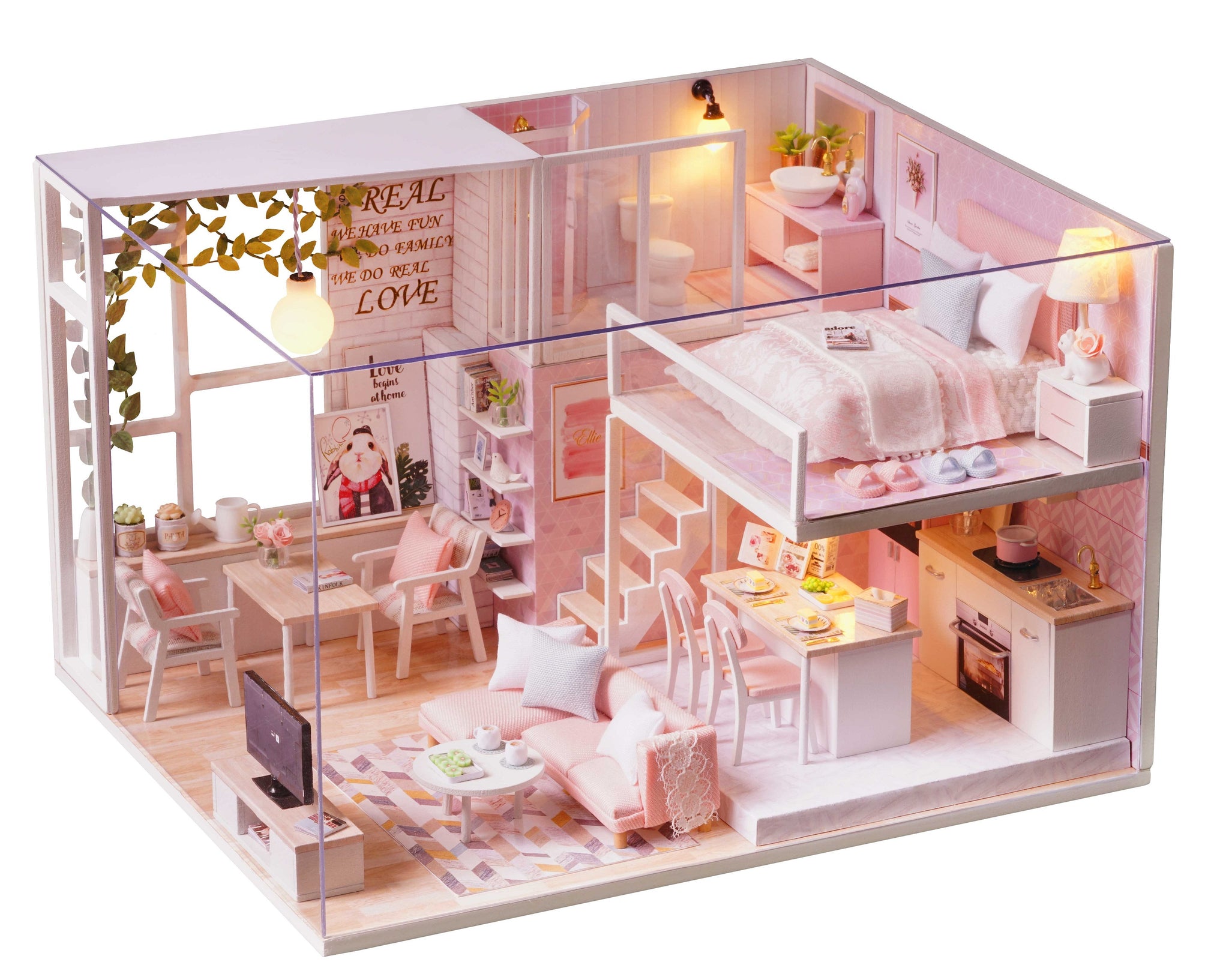 Tranquil Life Loft Apartment Miniature D.I.Y Kit