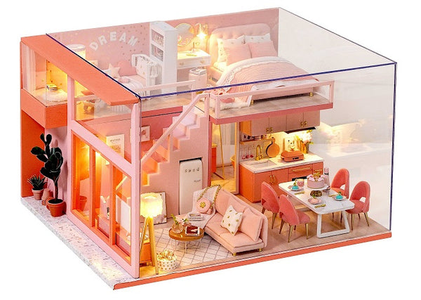 Sweet Angel Loft Apartment Miniature D.I.Y Kit