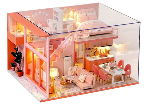 Sweet Angel Loft Apartment Miniature D.I.Y Kit