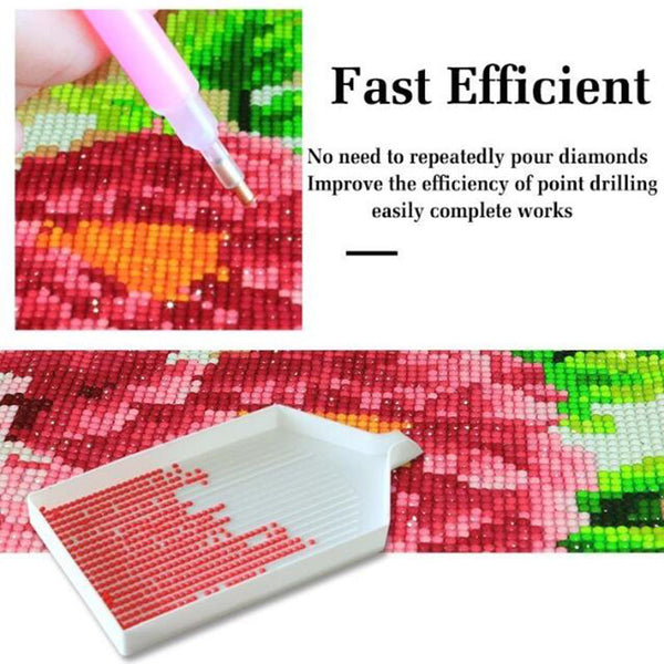 Diamond Painting Trays with Pour Spout - Available in Two Sizes