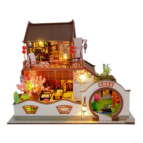 Chinese Courtyard - Peach Garden Miniature D.I.Y Kit