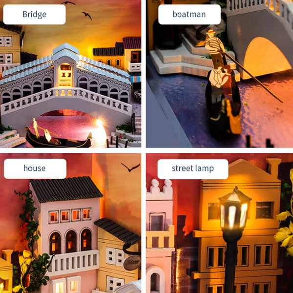 Venice Miniature Book D.I.Y Kit