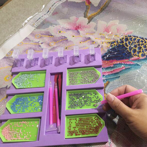 Diamond Painting 6 Tray Organizer