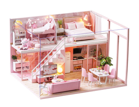 Meeting Your Sweet Loft Apartment Miniature D.I.Y Kit