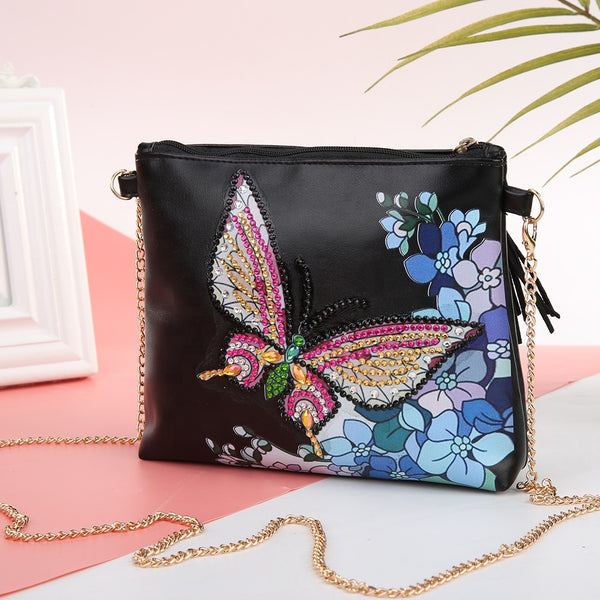 Diamond Painting Butterfly Shoulder Bag