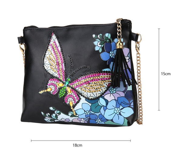 Diamond Painting Butterfly Shoulder Bag