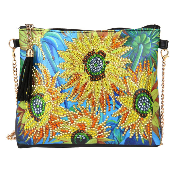 Diamond Painting Sunflower Shoulder Bag