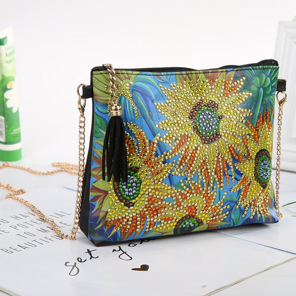 Diamond Painting Sunflower Shoulder Bag