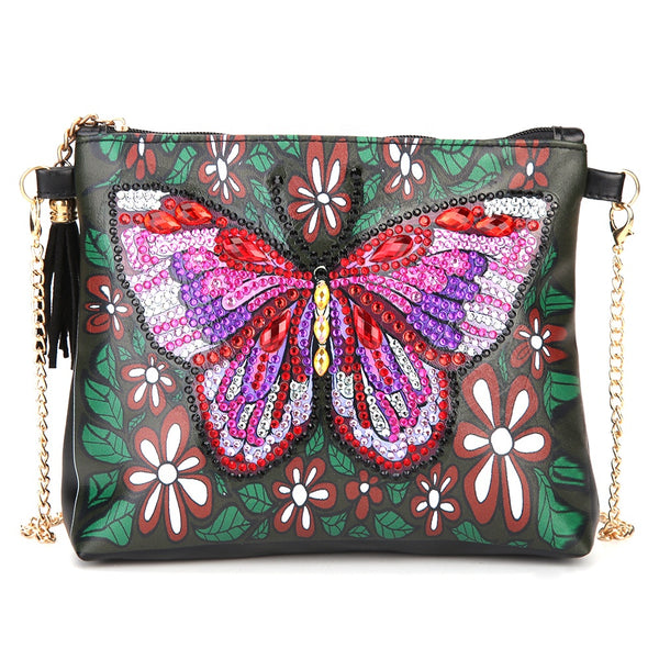 Diamond Painting Butterfly Shoulder Bag