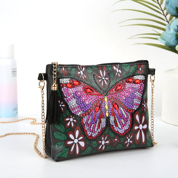 Diamond Painting Butterfly Shoulder Bag