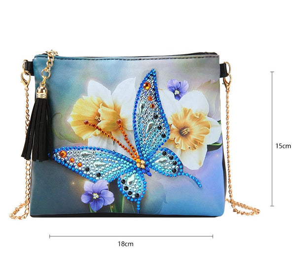 Diamond Painting Butterfly Shoulder Bag