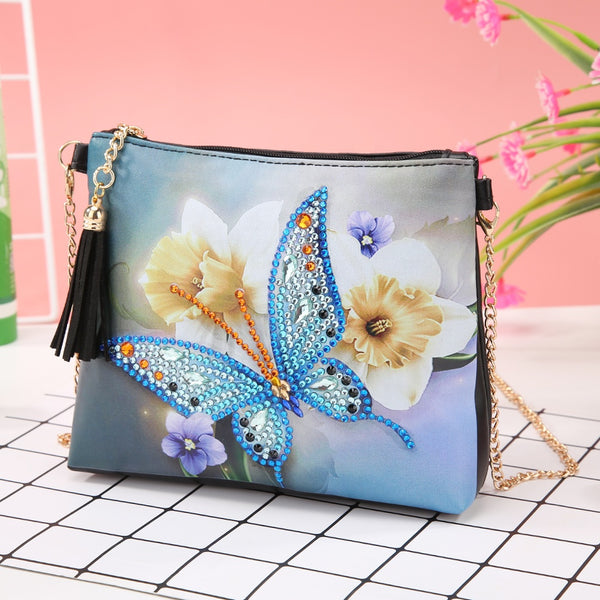 Diamond Painting Butterfly Shoulder Bag