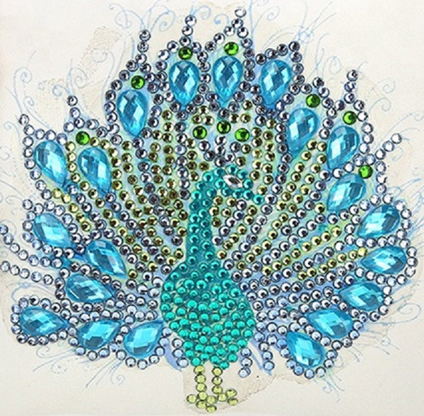 Diamond Painting Peacock Shoulder Bag