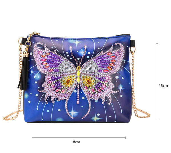Diamond Painting Butterfly Shoulder Bag