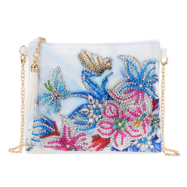 Diamond Painting Flowers Shoulder Bag