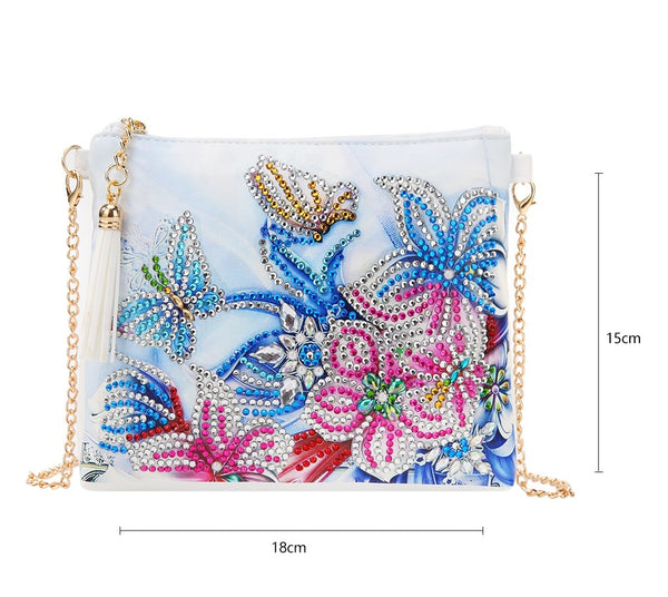 Diamond Painting Flowers Shoulder Bag