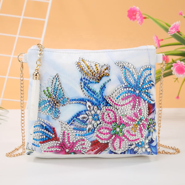 Diamond Painting Flowers Shoulder Bag